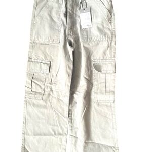 New Kids Beige Cargo Pants
